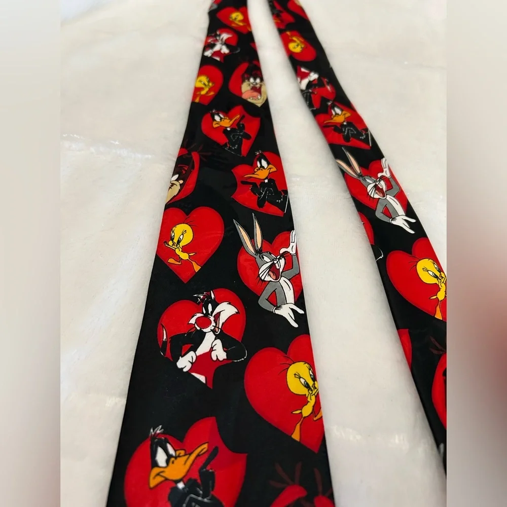 90s Looney Tunes Tie Bugs, Taz, Tweety